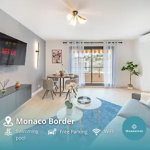 5mn Monaco - Vue - Parking - Piscine - Bb Appartement