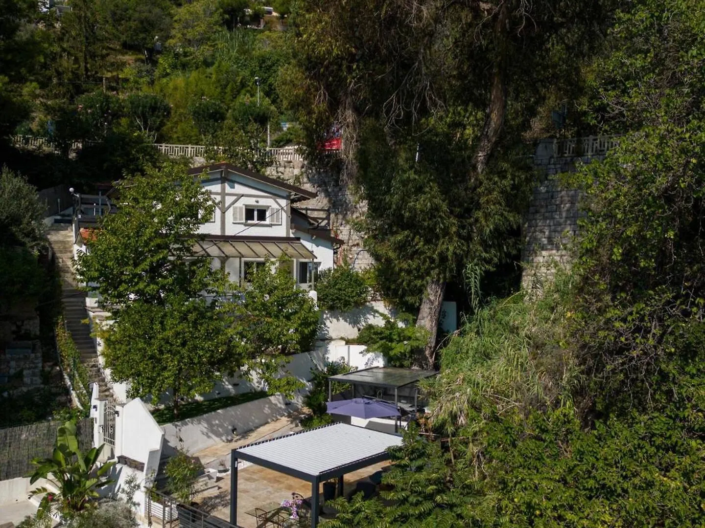 Stunning Seaview White Villa In Beuasoleil With Pool And Garden Beausoleil Francie